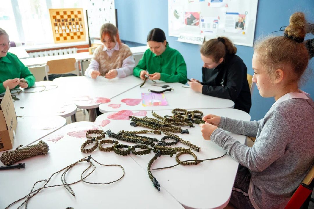 Образование, СВО, талисман добра, движение первых, Демихово, Орехово-Зуевский округ, лицей, свечи, браслеты