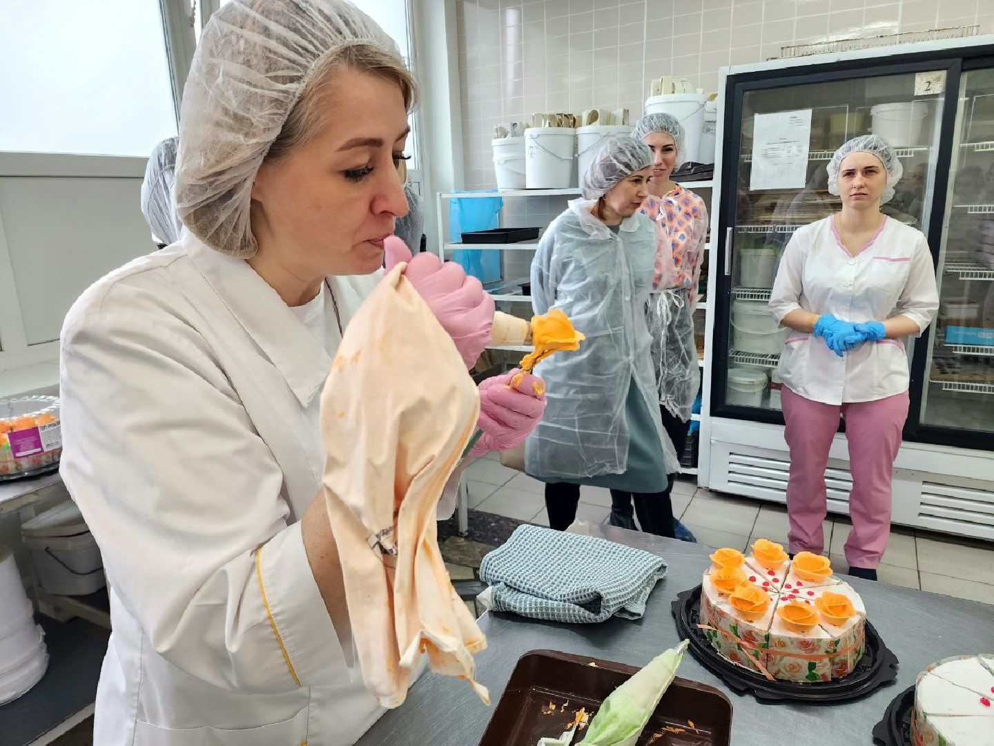 Солнечногорск, мастер-класс, кондитер, Ученики, Торт,