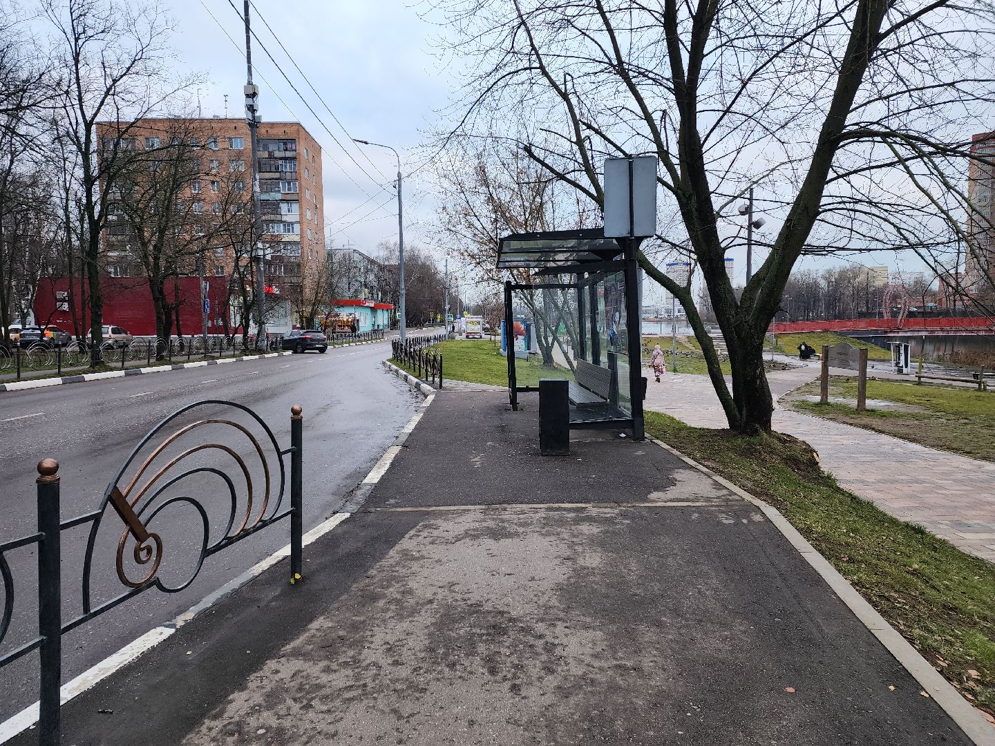 пушкино, остановка, благоустройство,