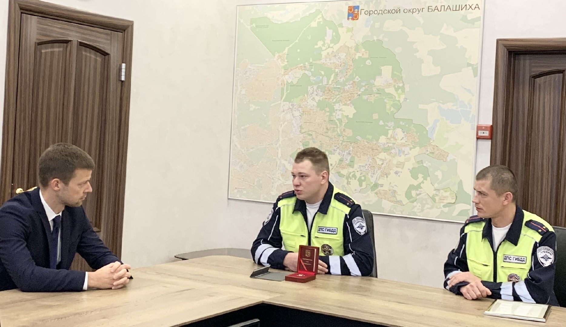 Балашиха, Подмосковье, Общество, Госавтоинспекция, гибдд, ДПС, Полиция, Пожары, Медали, Награды, Госавтоинспекция МУ МВД России Балашихинское», Сергей Юров,