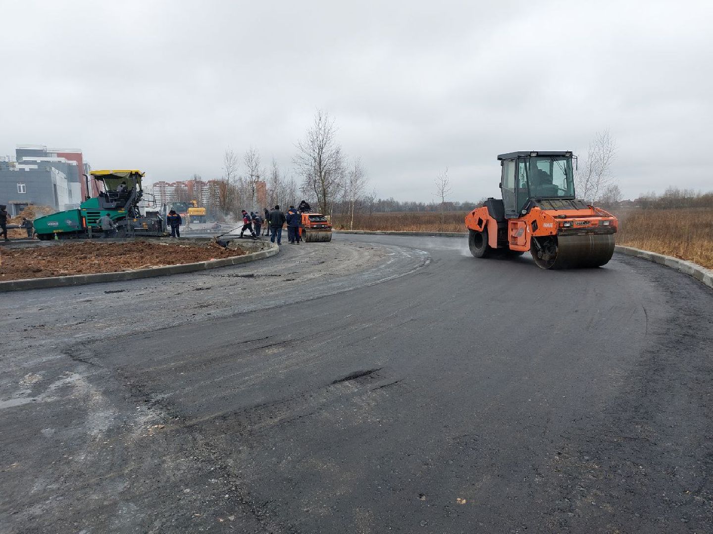 серпухов, ивановские дворики, новая поликлиника, строительство дорог, дороги,
