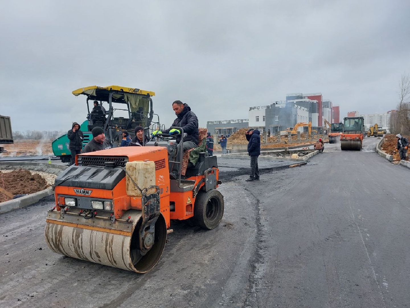 серпухов, ивановские дворики, новая поликлиника, строительство дорог, дороги,