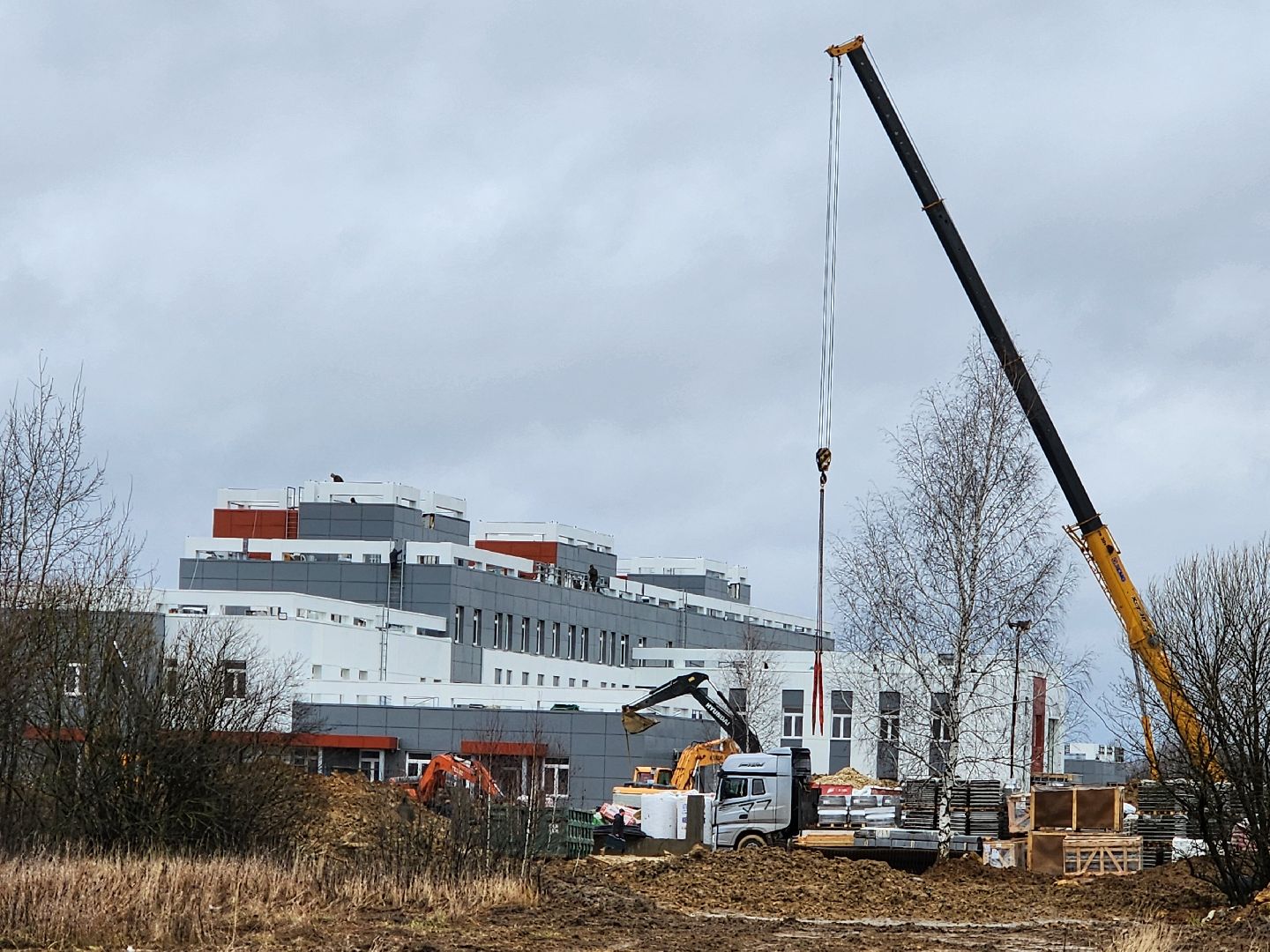серпухов, ивановские дворики, новая поликлиника, строительство дорог, дороги,