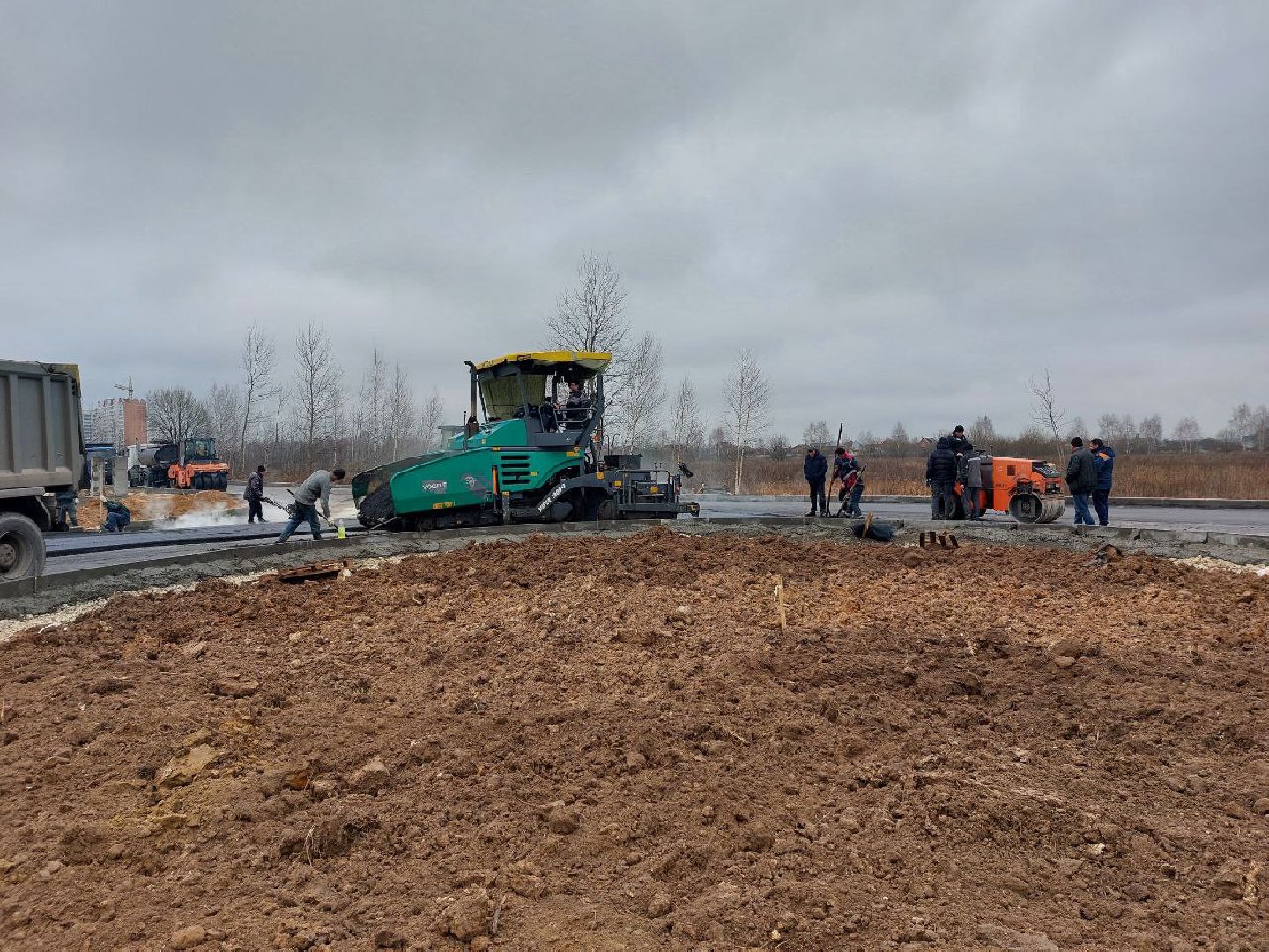 серпухов, ивановские дворики, новая поликлиника, строительство дорог, дороги,