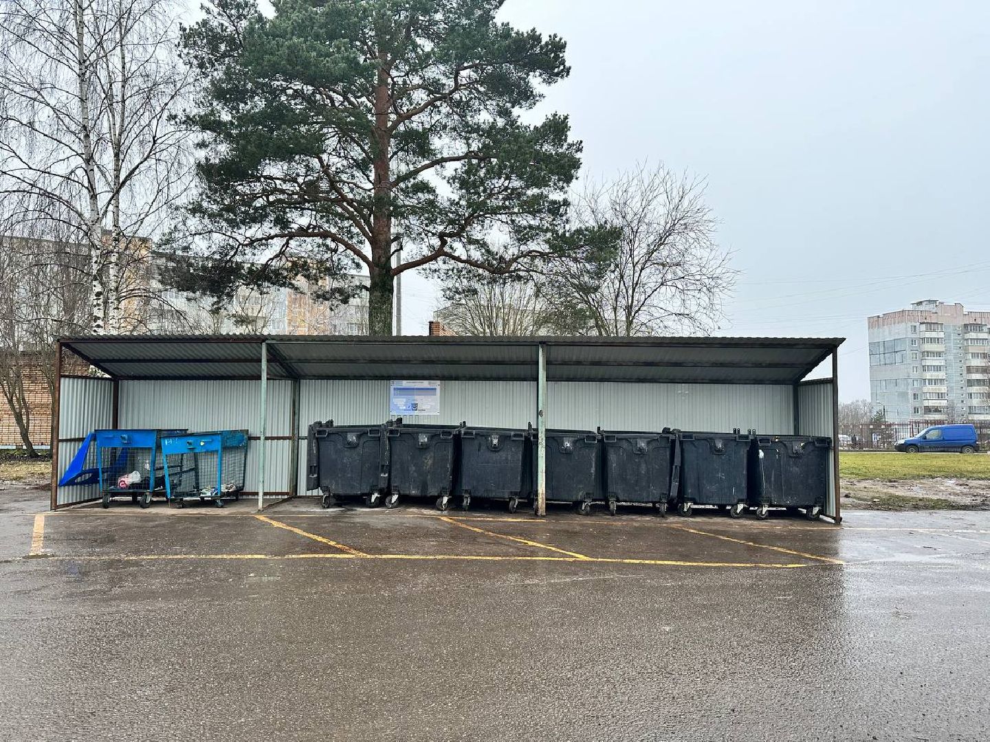 мусорные контейнеры, мусорные площадки, вывоз отходов, Наро-Фоминск,