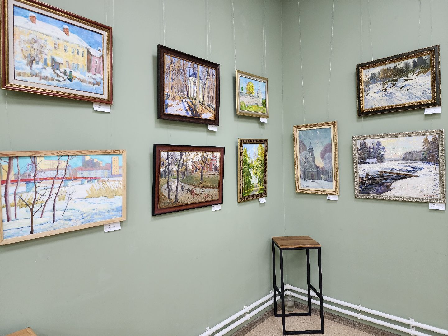 пушкино, рождество, художники,