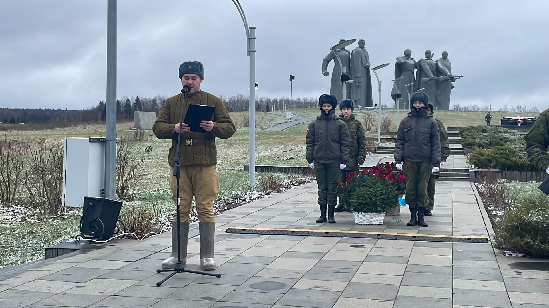 Волоколамск, День памяти подвига героев-панфиловцев, бессмертный подвиг 28 бойцов из дивизии генерала Панфилова,