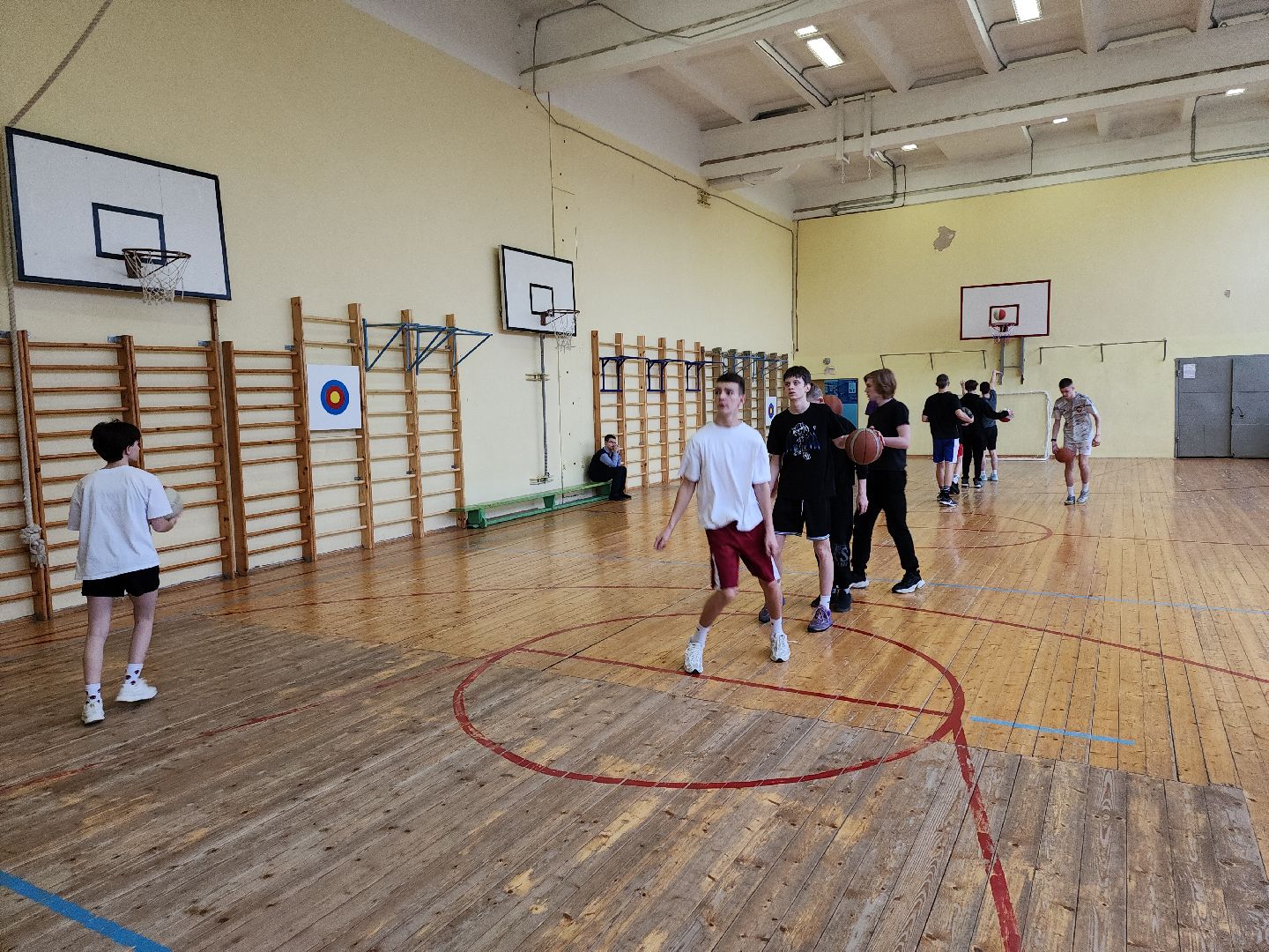 кашира, школа 7, кэс баскет, школьная лига по баскетболу, муниципальный этап, юноши, девушки, сезон 2023-2024,