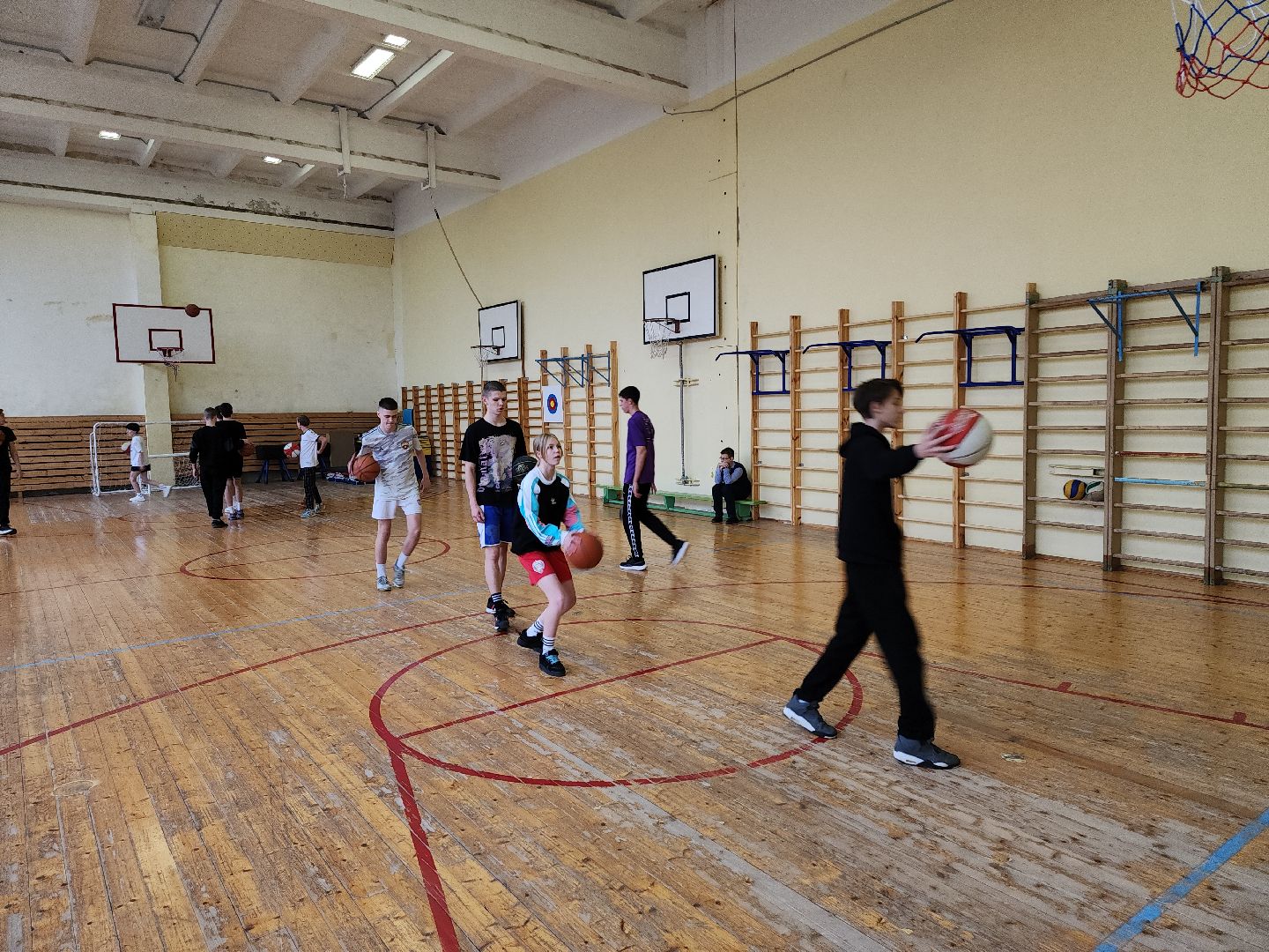 кашира, школа 7, кэс баскет, школьная лига по баскетболу, муниципальный этап, юноши, девушки, сезон 2023-2024,