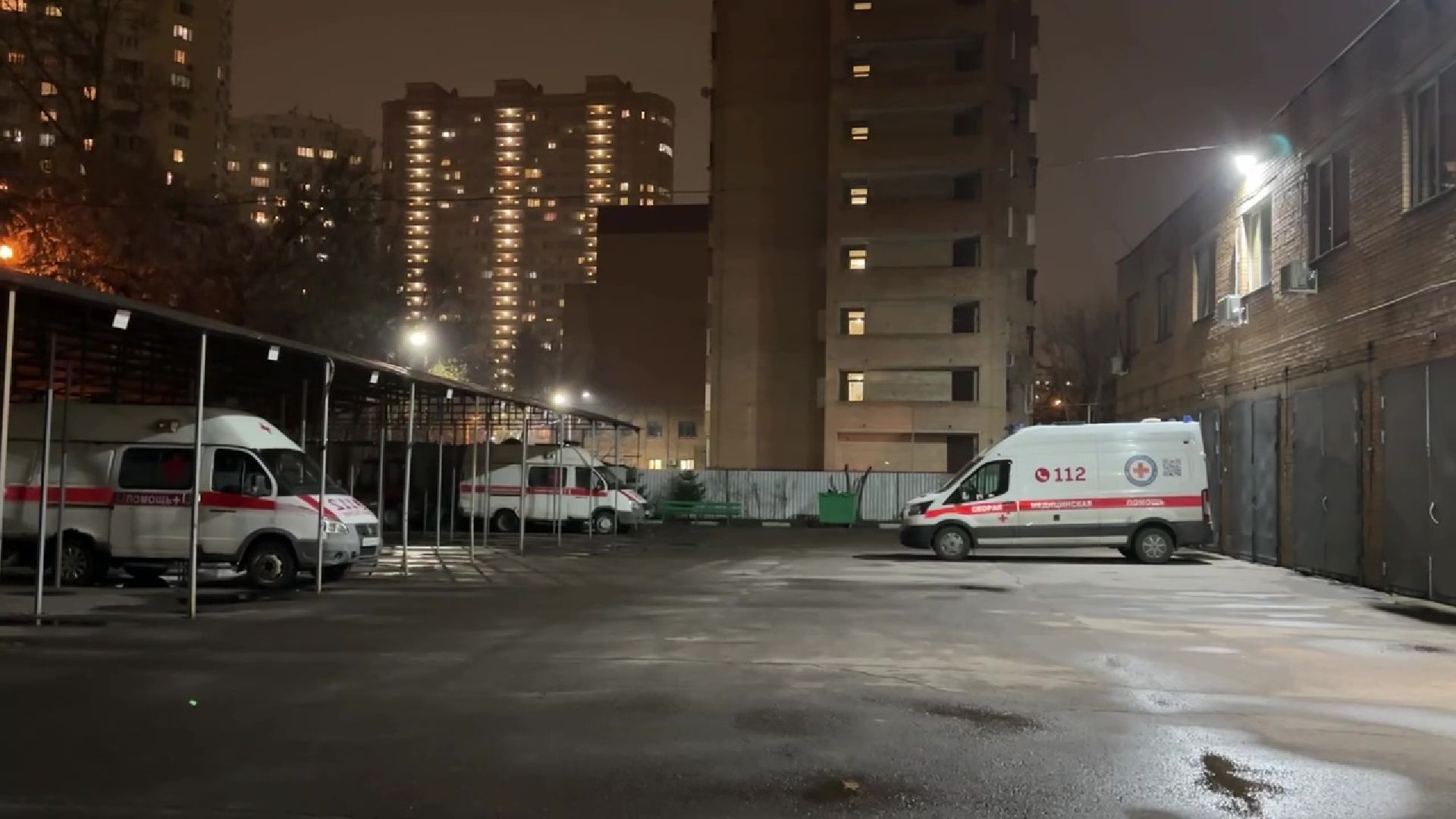 Реутов, медицина, больница, освещение, фонари, лампы,