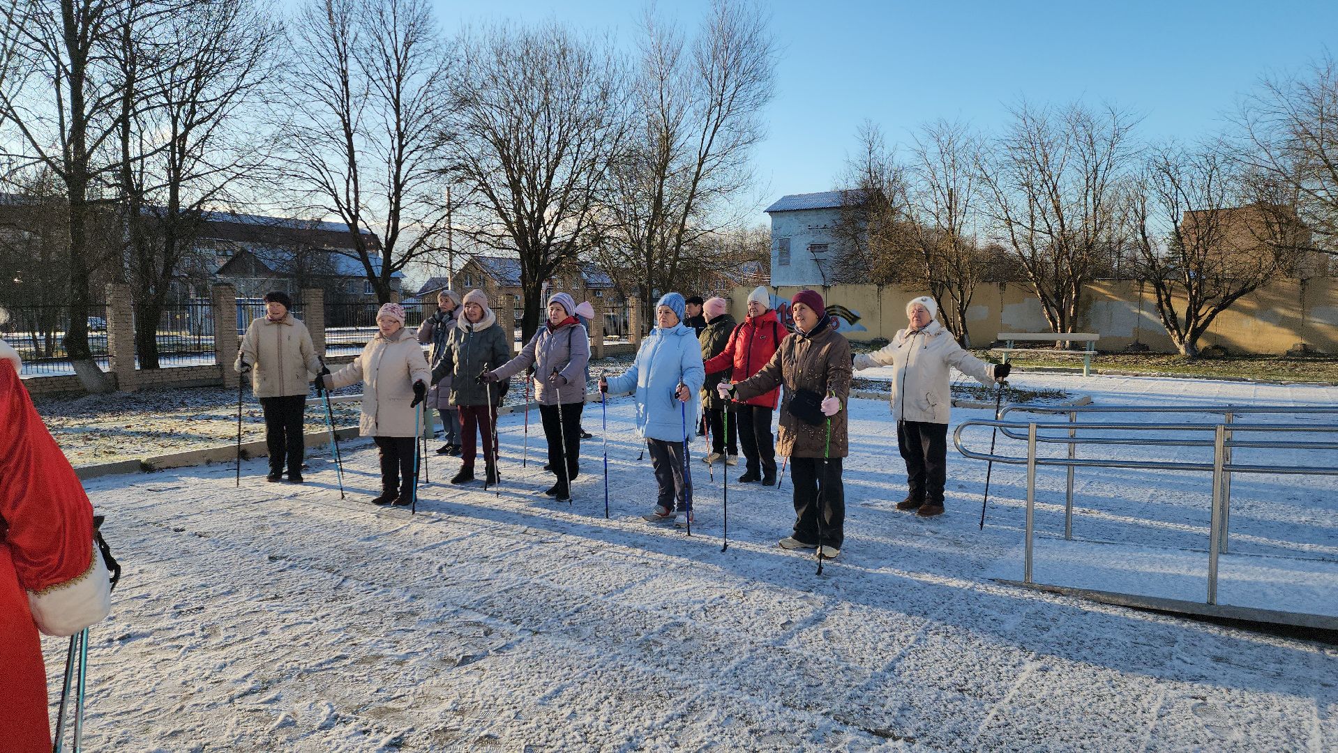активное долголетие, северная ходьба, серебряный возраст, руза, рузский городской округ, московская область, подмосковье,