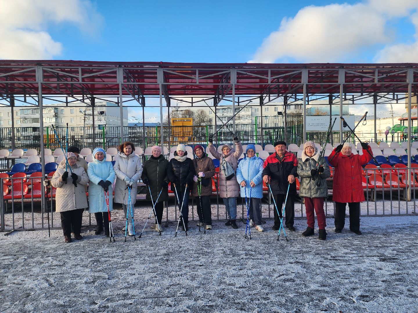 активное долголетие, северная ходьба, серебряный возраст, руза, рузский городской округ, московская область, подмосковье,