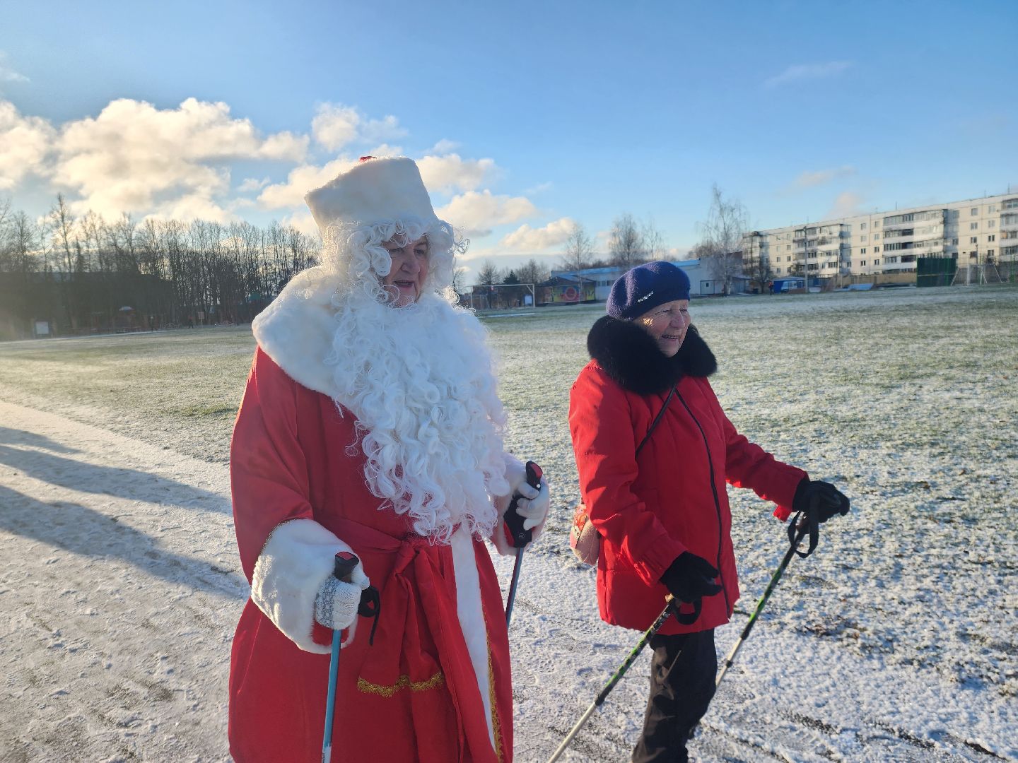 активное долголетие, северная ходьба, серебряный возраст, руза, рузский городской округ, московская область, подмосковье,