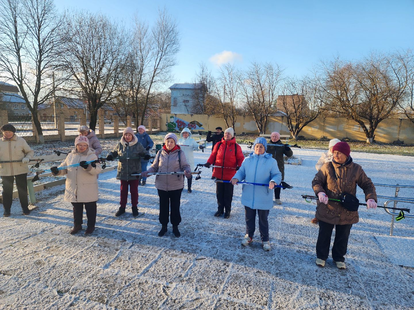 активное долголетие, северная ходьба, серебряный возраст, руза, рузский городской округ, московская область, подмосковье,