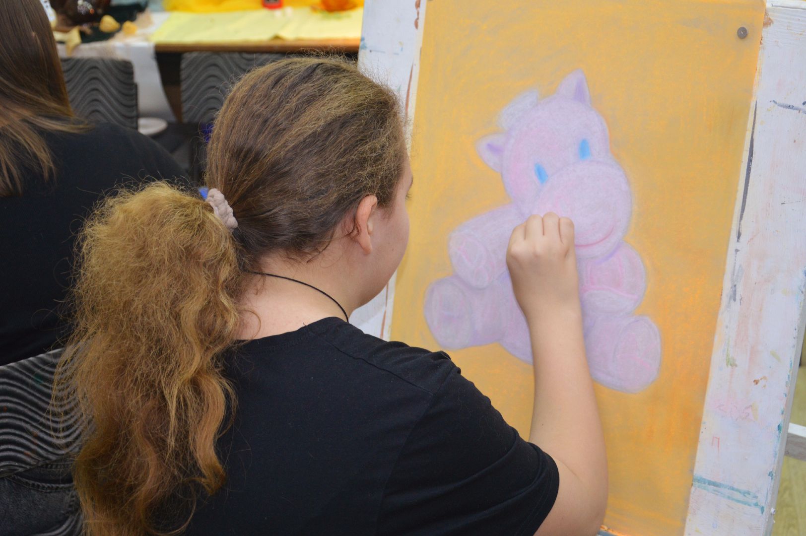 шатура, дмитровский погост, школа искусств, выставка картин, день мамы, городской округ культура, картины,