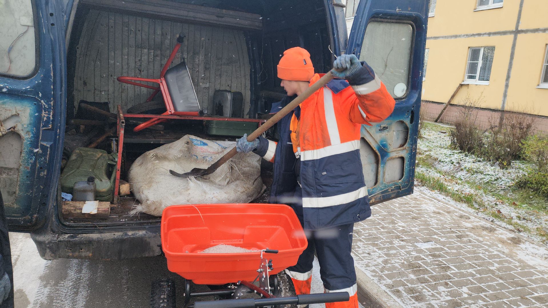 жкх, снег, благоустойство, руза, рузский округ, московская область, подмгсковье,