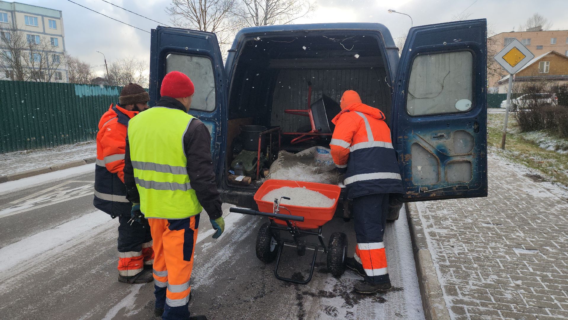 жкх, снег, благоустойство, руза, рузский округ, московская область, подмгсковье,