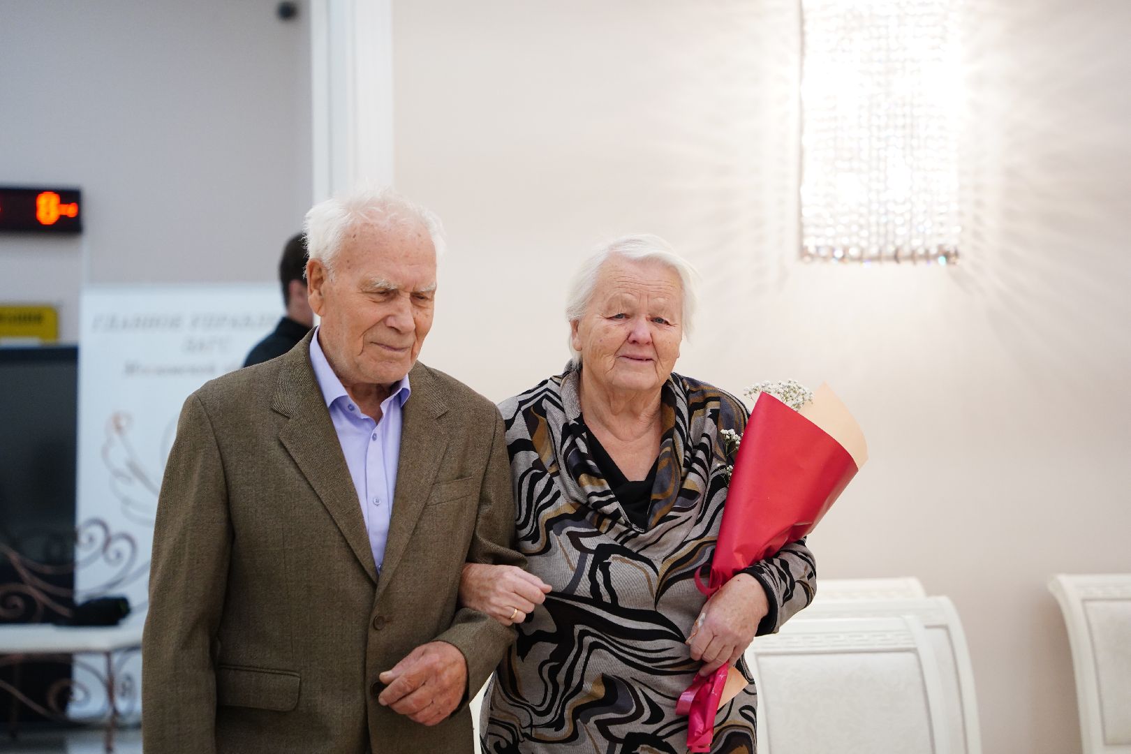 золотая свадбба, юбилей семейной жизни, Рошаль, ЗАГС,Большая Шатура,