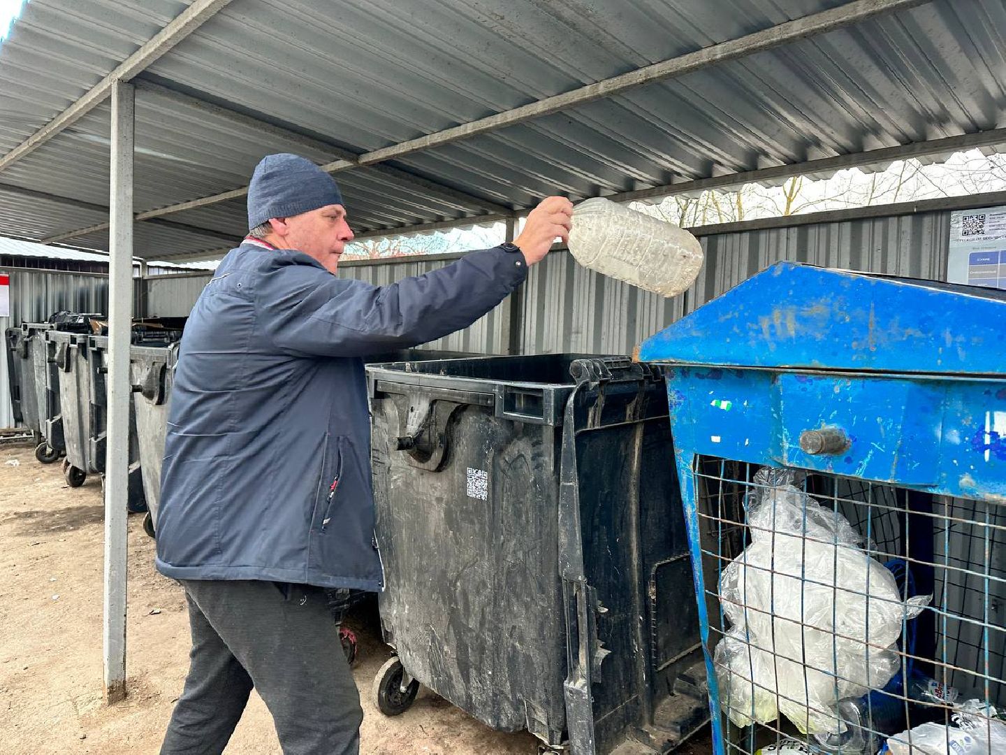 мусорные контейнеры, мусорные площадки, Апрелевка,