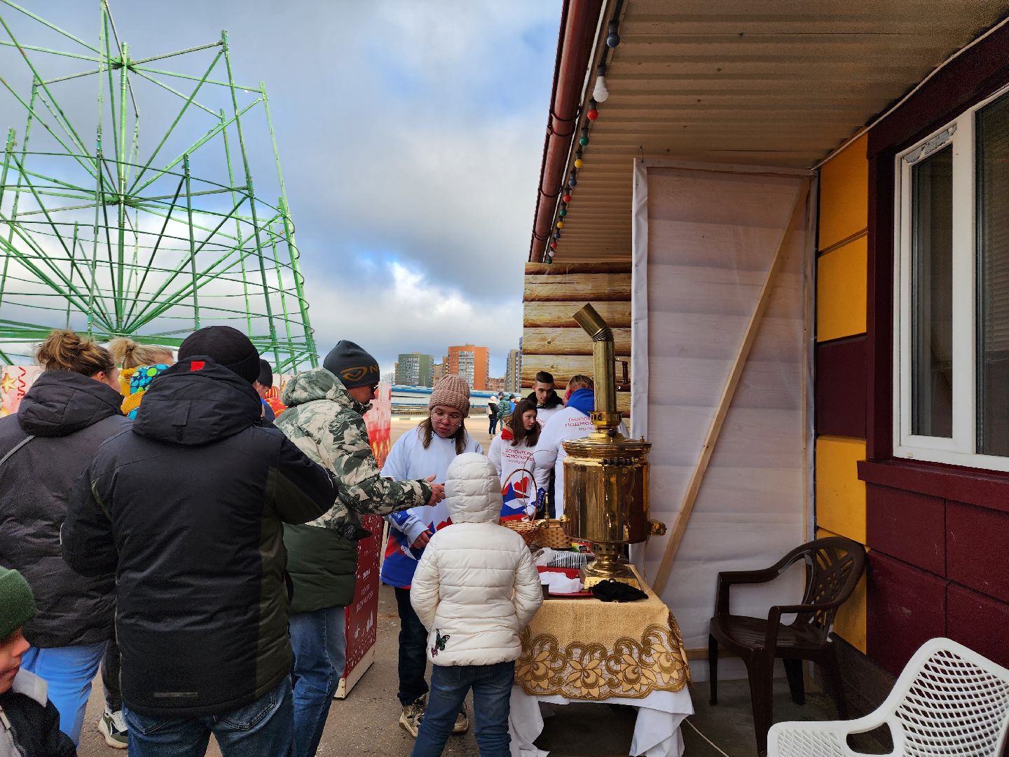 Праздник, дед мороз, парки подмосковья, зима в подмосковье, день рождения деда мороза, дети, Дубна,