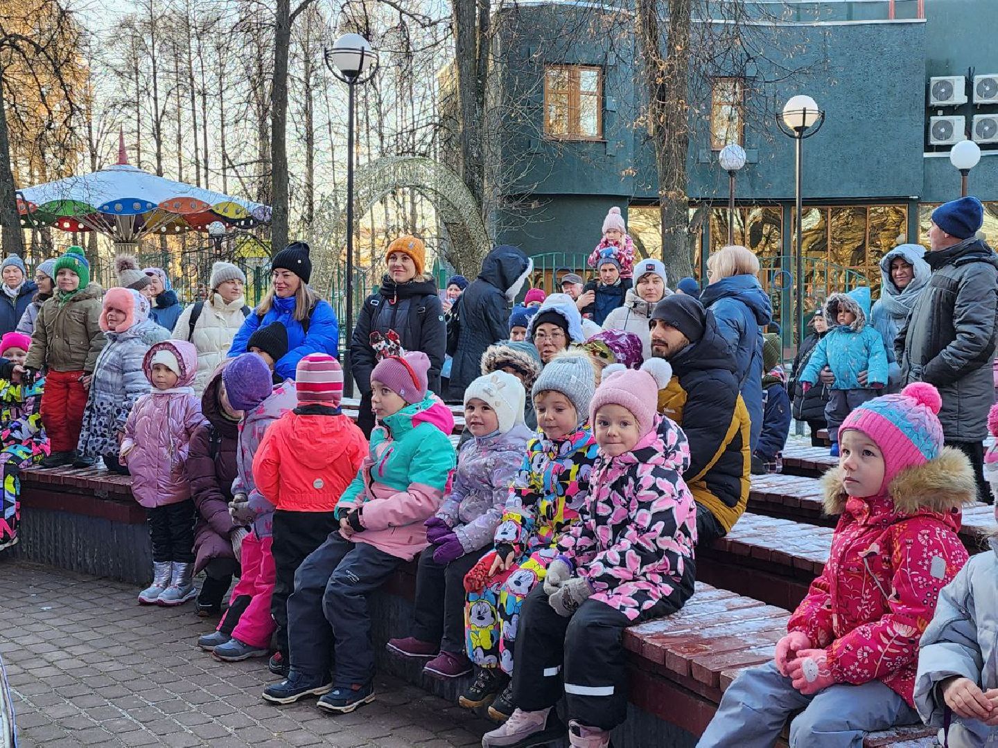 дед мороз, день рождения, зима в подмосковье, видное, праздник,