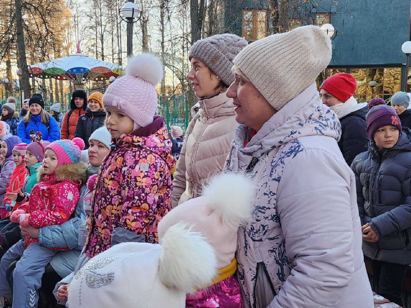 дед мороз, день рождения, зима в подмосковье, видное, праздник,