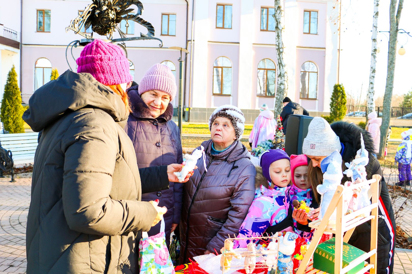 парк Крестов Брод, Рошаль, зима в Подмосковье, день рождения деда мороза,ДК Косякова,