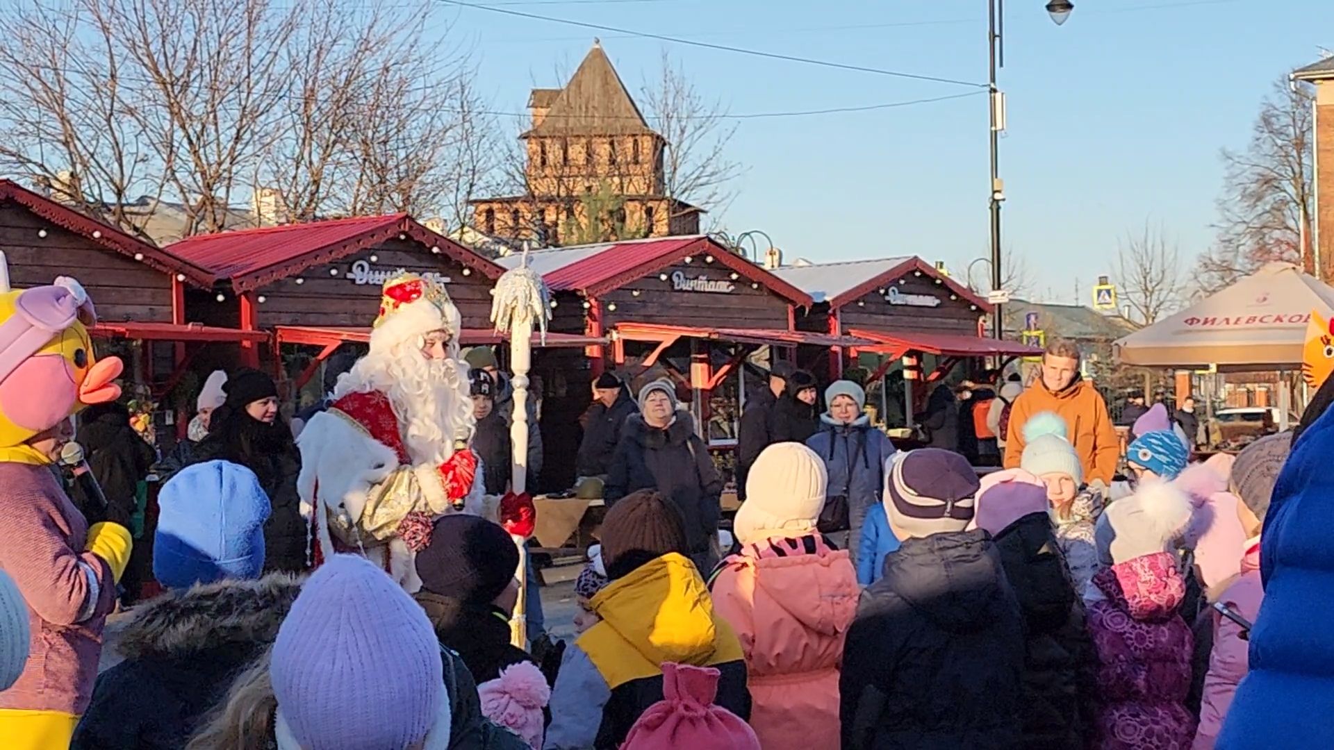 коломна, праздник, дед мороз