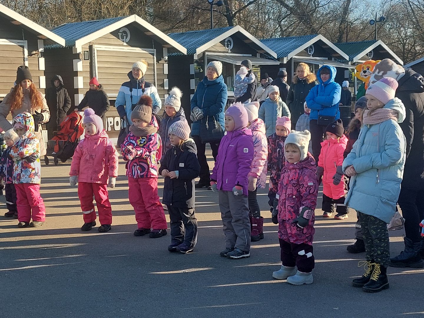 культура подмосковья, день рождения деда мороза, зима в подмосковье, город чехов, Дети,