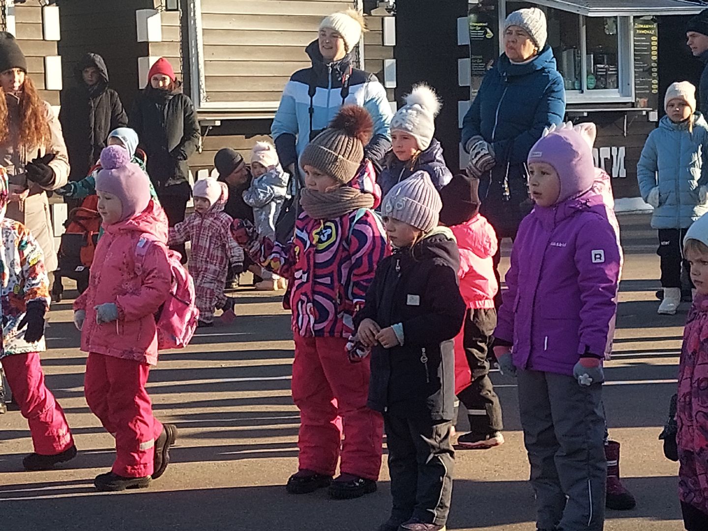 культура подмосковья, день рождения деда мороза, зима в подмосковье, город чехов, Дети,