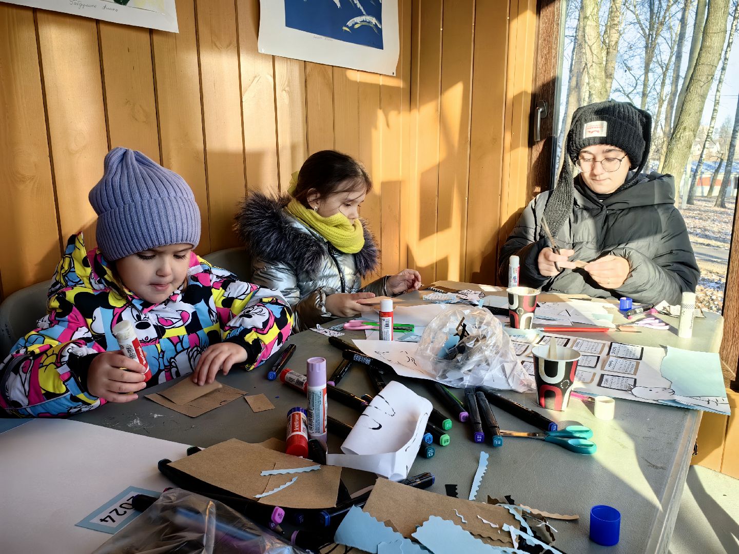 мастер-класс, календарь, парк, дети, дракон, заяц,