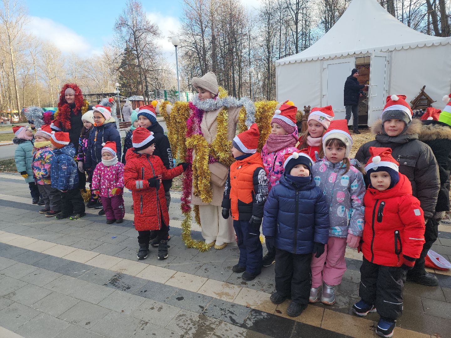 кашира, городской парк, день рождения, дед мороз, почта деда мороза, праздник, письмо,