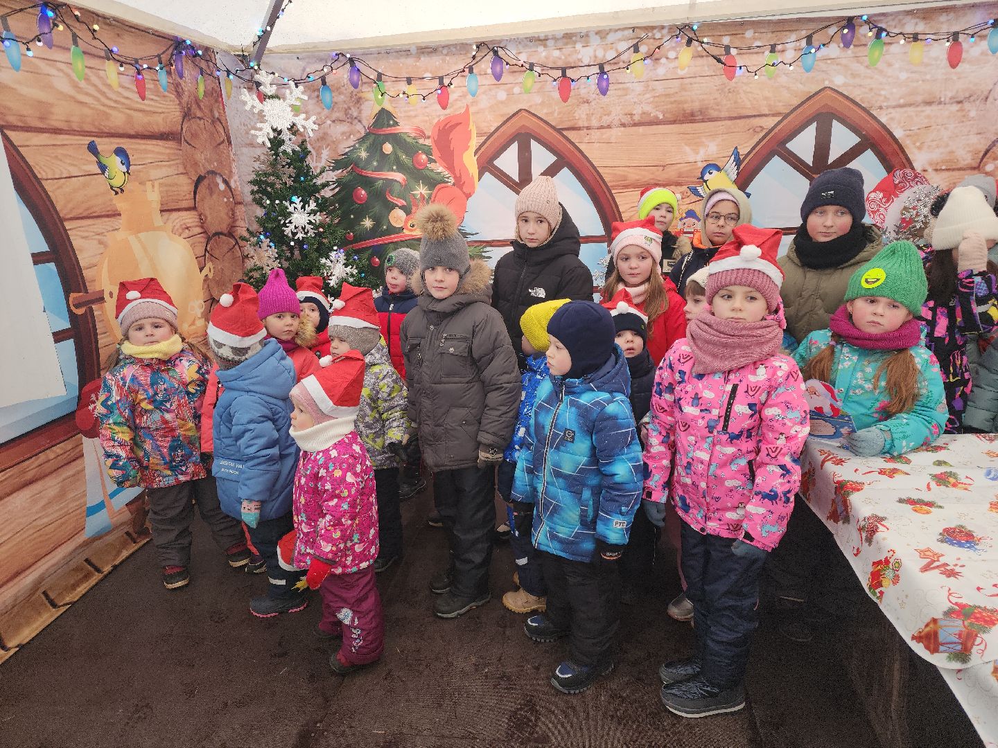 кашира, городской парк, день рождения, дед мороз, почта деда мороза, праздник, письмо,