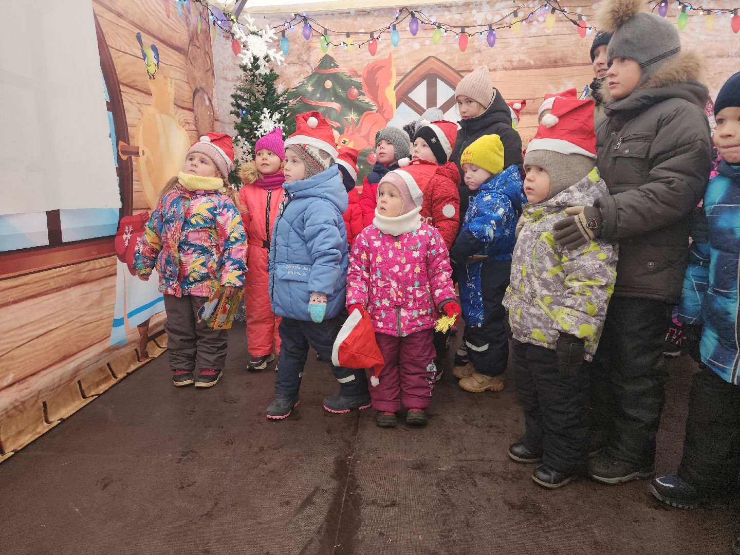 кашира, городской парк, день рождения, дед мороз, почта деда мороза, праздник, письмо,