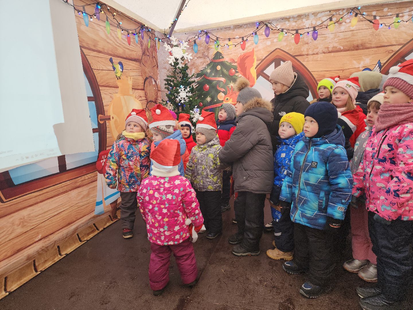 кашира, городской парк, день рождения, дед мороз, почта деда мороза, праздник, письмо,