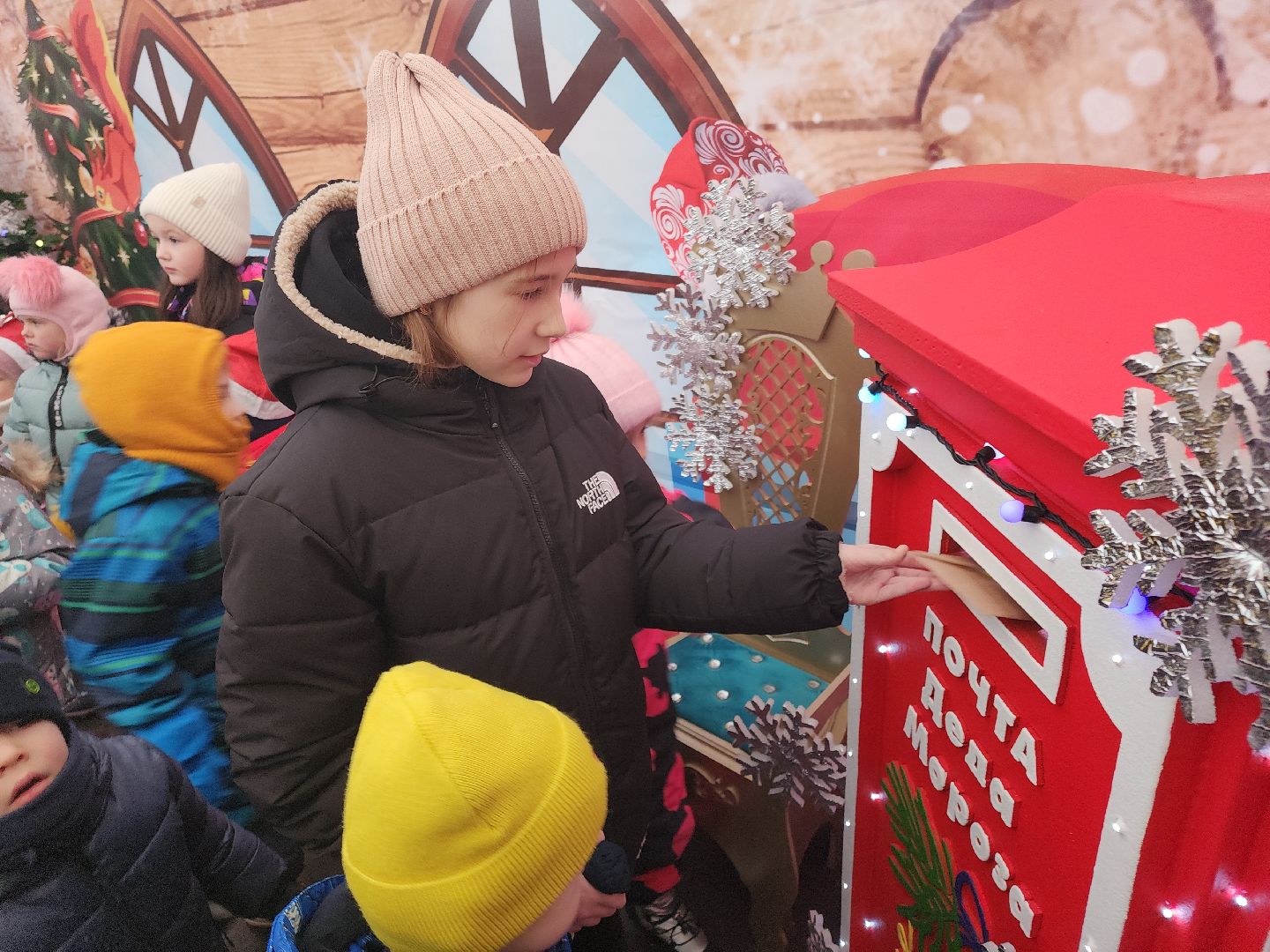 кашира, городской парк, день рождения, дед мороз, почта деда мороза, праздник, письмо,