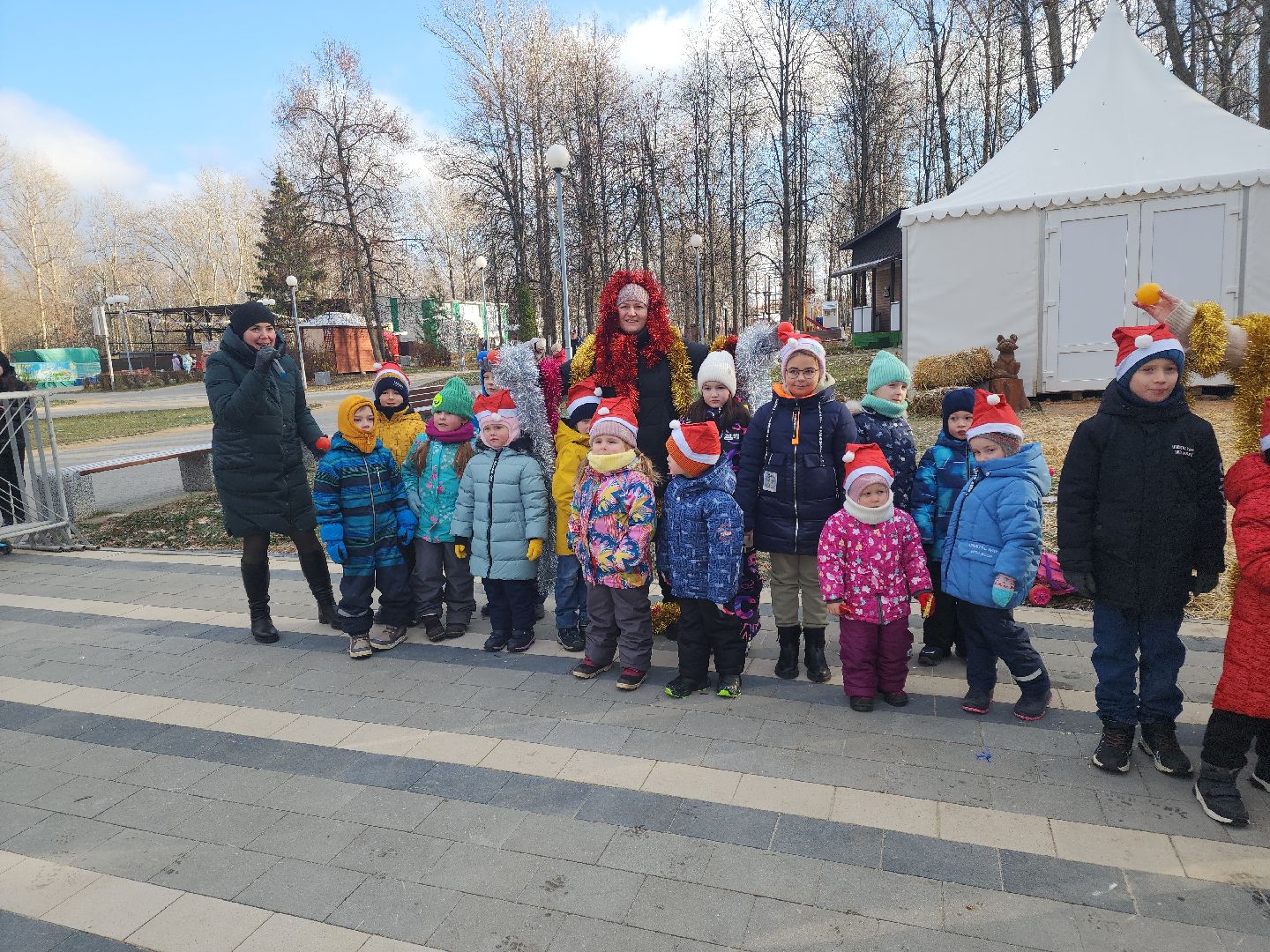 кашира, городской парк, день рождения, дед мороз, почта деда мороза, праздник, письмо,