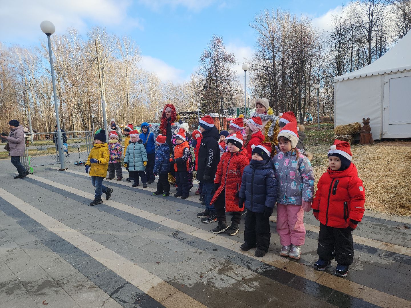 кашира, городской парк, день рождения, дед мороз, почта деда мороза, праздник, письмо,