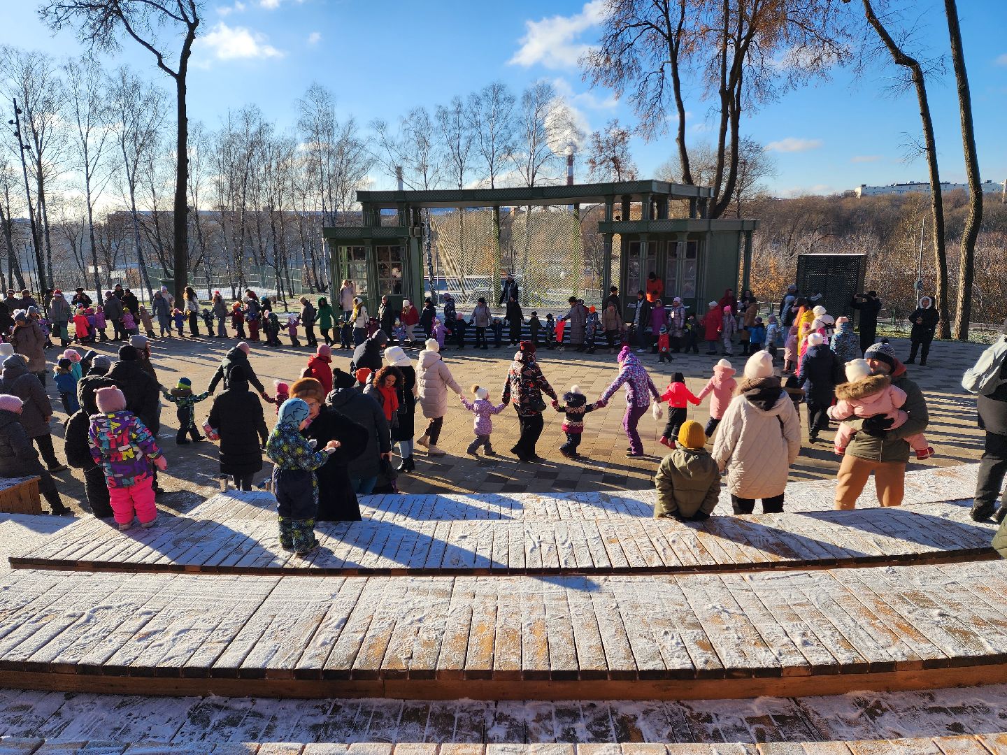 раменское, культура, раменский городской парк, день рождения деда мороза,