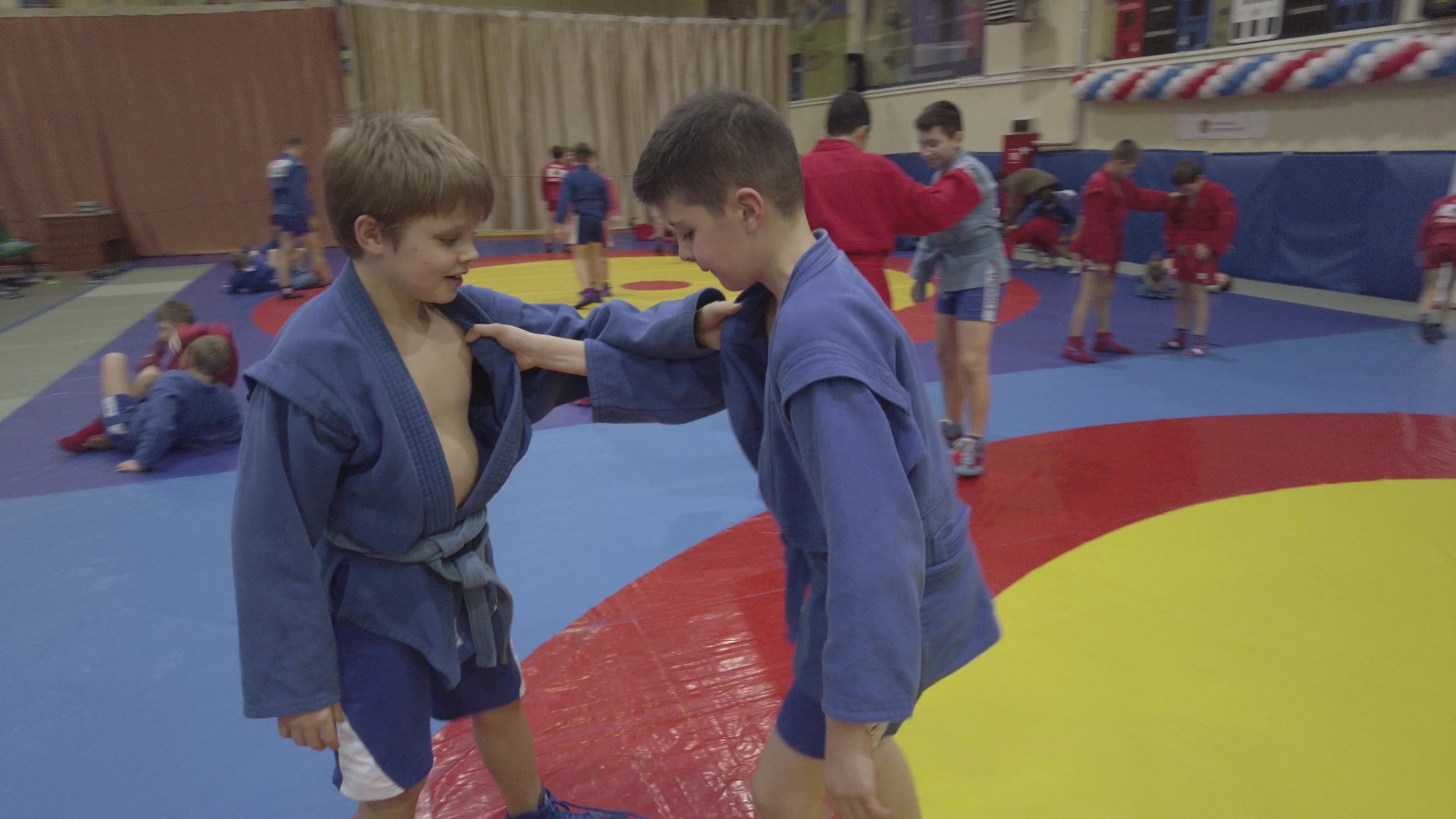 Реутов, спорт, самбо, мастер-класс, тренировка, Вадим Дедов, Алексей Зайцев,