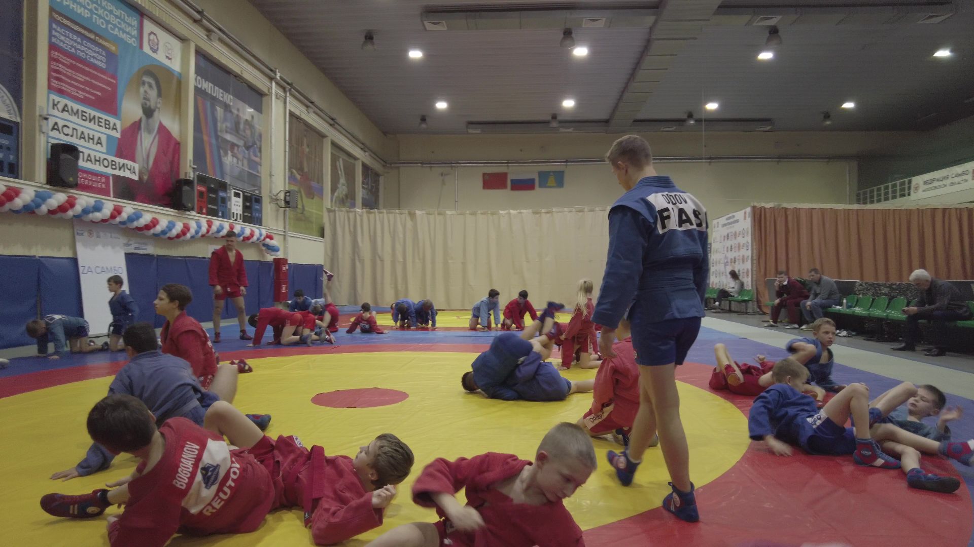 Реутов, спорт, самбо, мастер-класс, тренировка, Вадим Дедов, Алексей Зайцев,