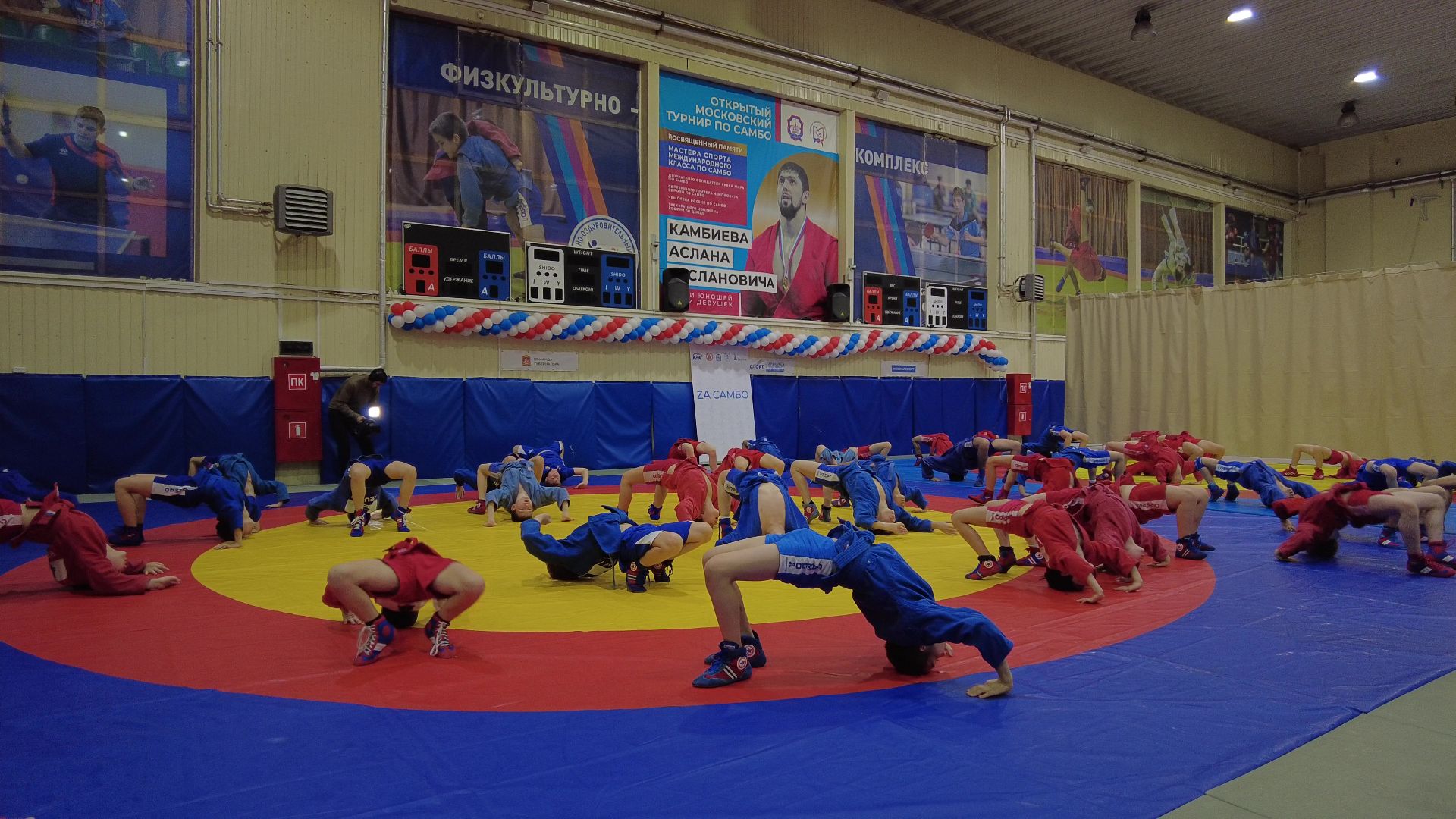 Реутов, спорт, самбо, мастер-класс, тренировка, Вадим Дедов, Алексей Зайцев,