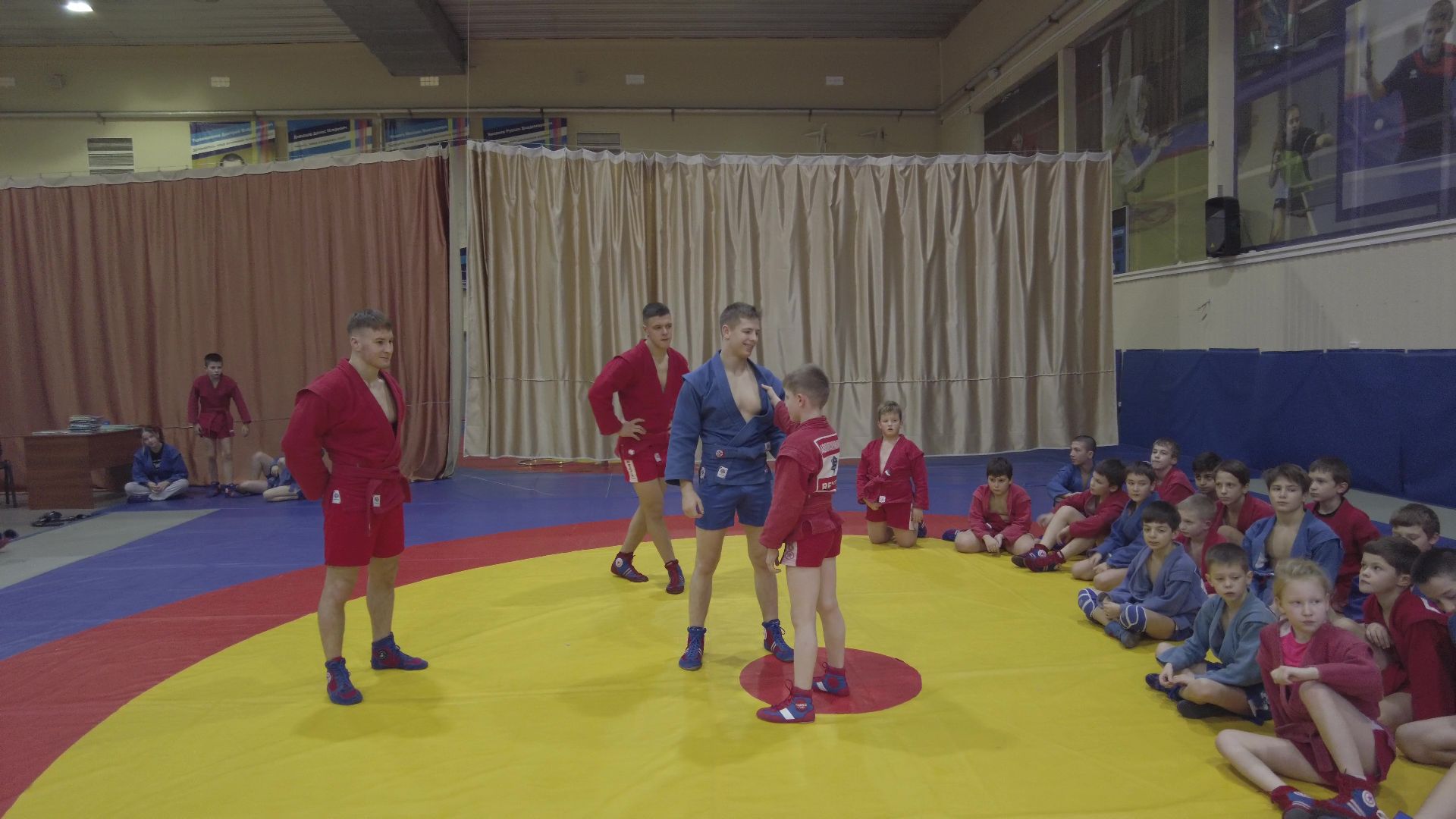 Реутов, спорт, самбо, мастер-класс, тренировка, Вадим Дедов, Алексей Зайцев,