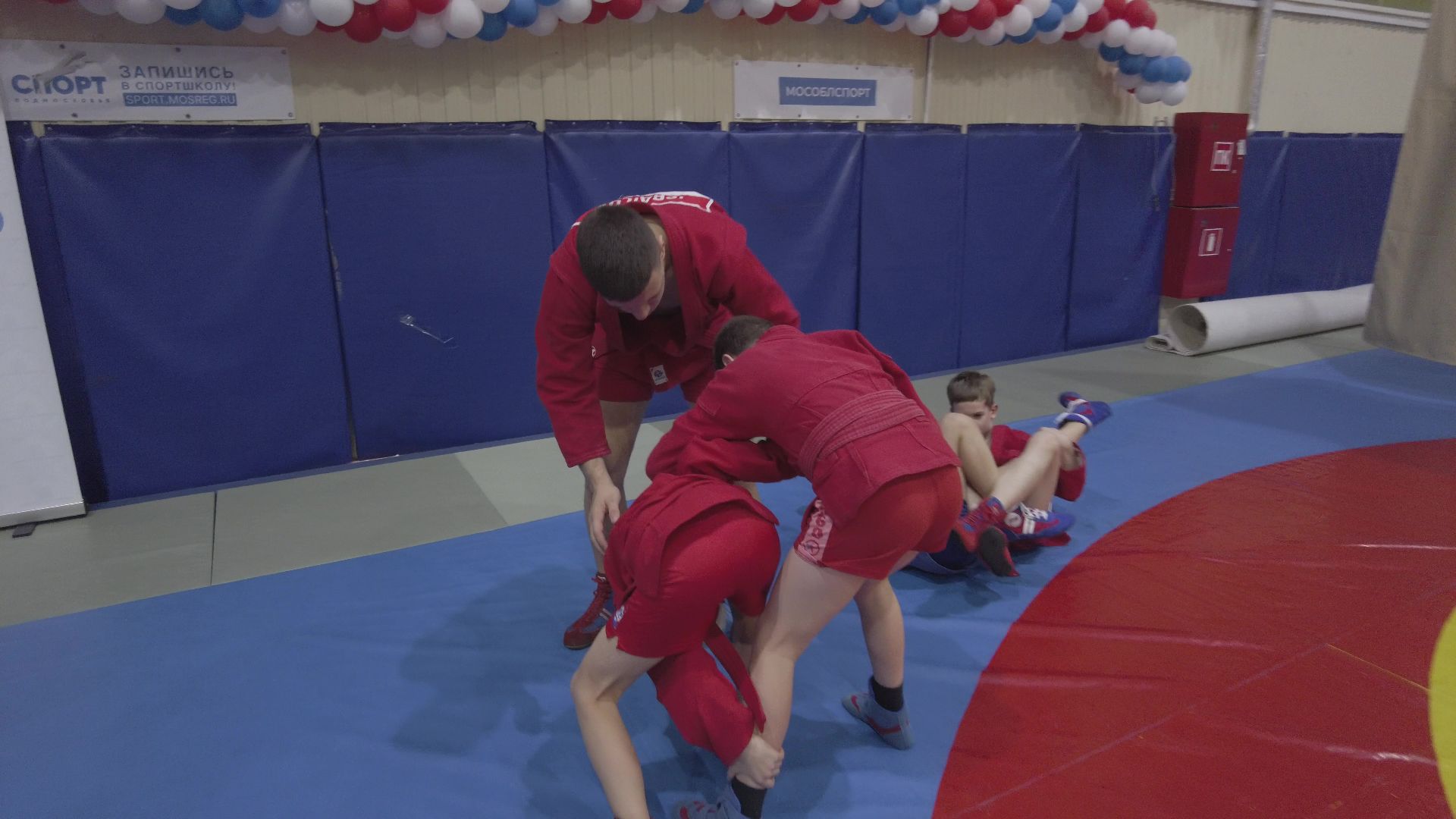 Реутов, спорт, самбо, мастер-класс, тренировка, Вадим Дедов, Алексей Зайцев,