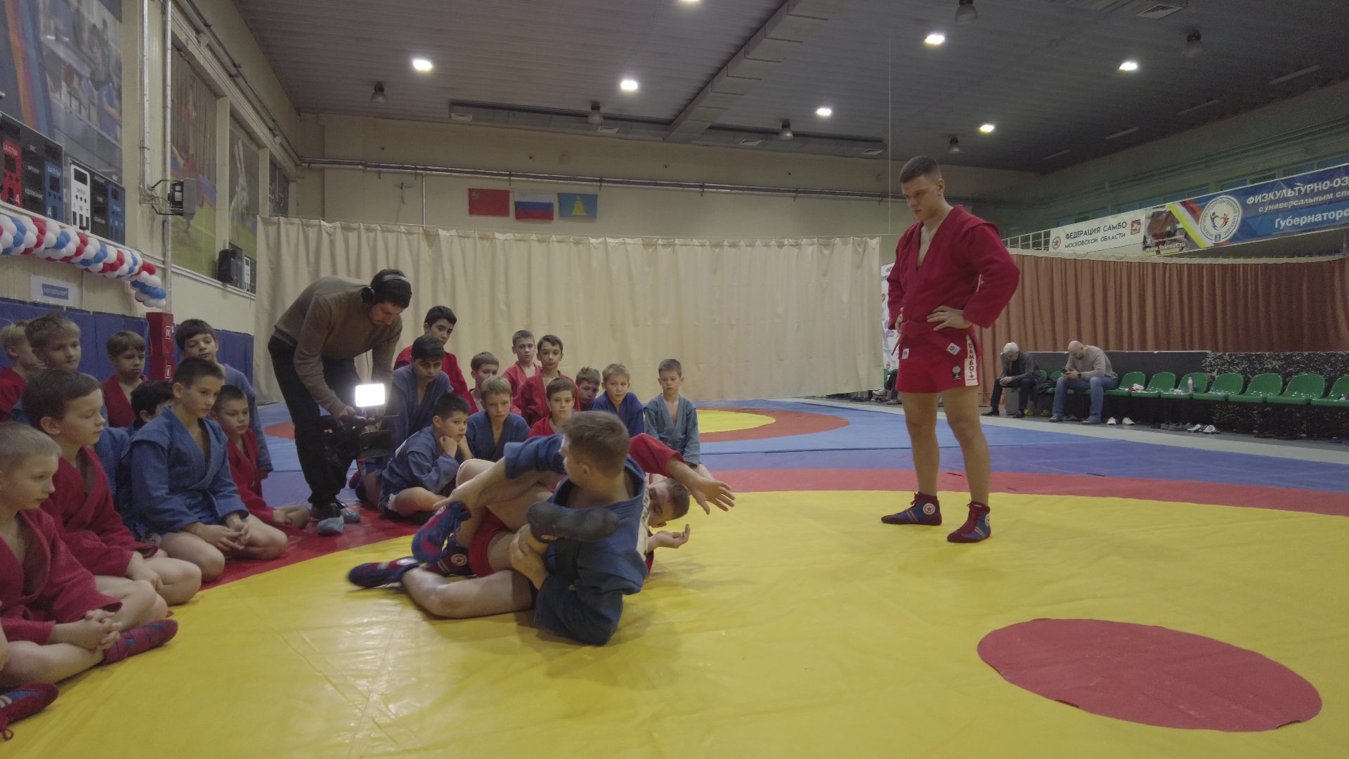 Реутов, спорт, самбо, мастер-класс, тренировка, Вадим Дедов, Алексей Зайцев,