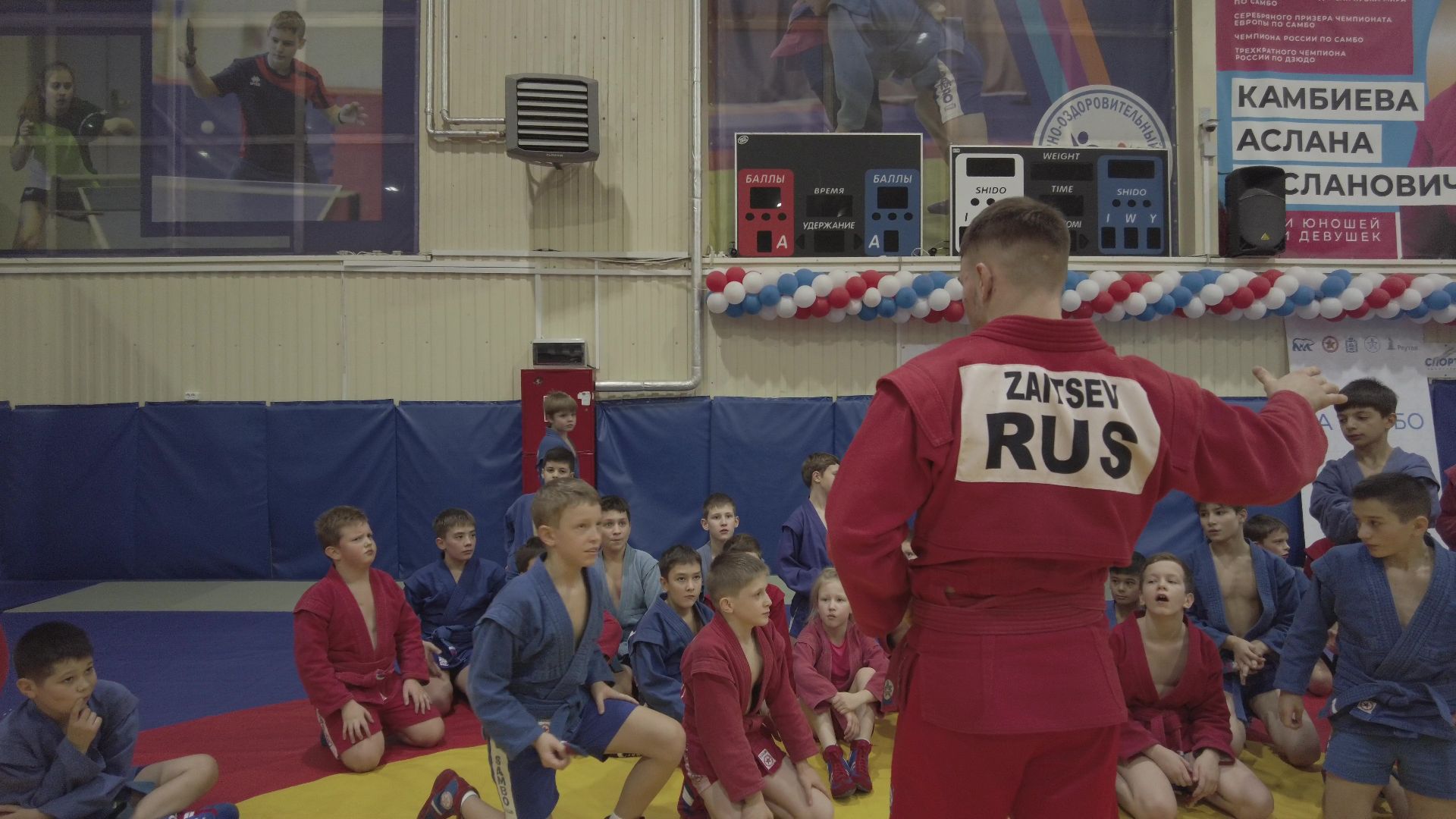 Реутов, спорт, самбо, мастер-класс, тренировка, Вадим Дедов, Алексей Зайцев,