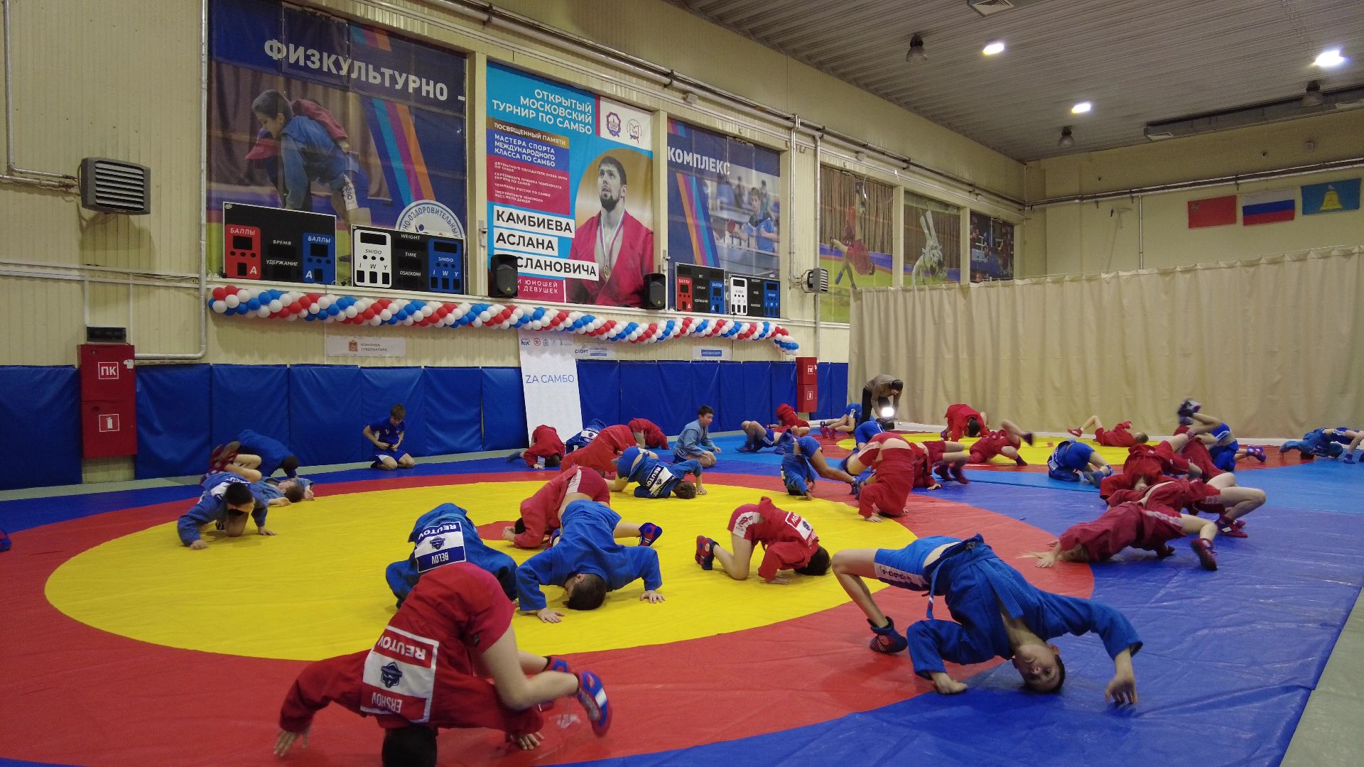 Реутов, спорт, самбо, мастер-класс, тренировка, Вадим Дедов, Алексей Зайцев,