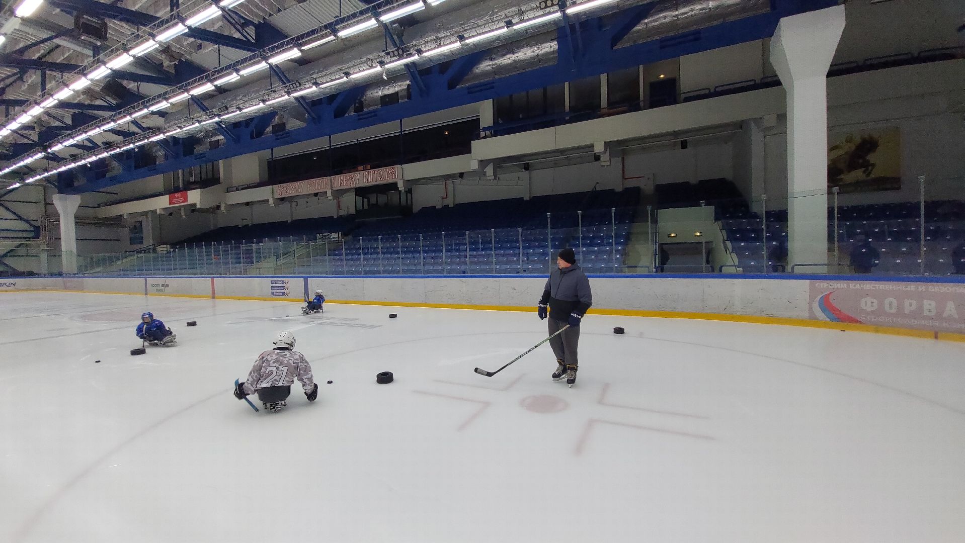 Следж-хоккей, спорт подмосковья, адаптивная физкультура, Федерации адаптивного хоккея, Хоккей,