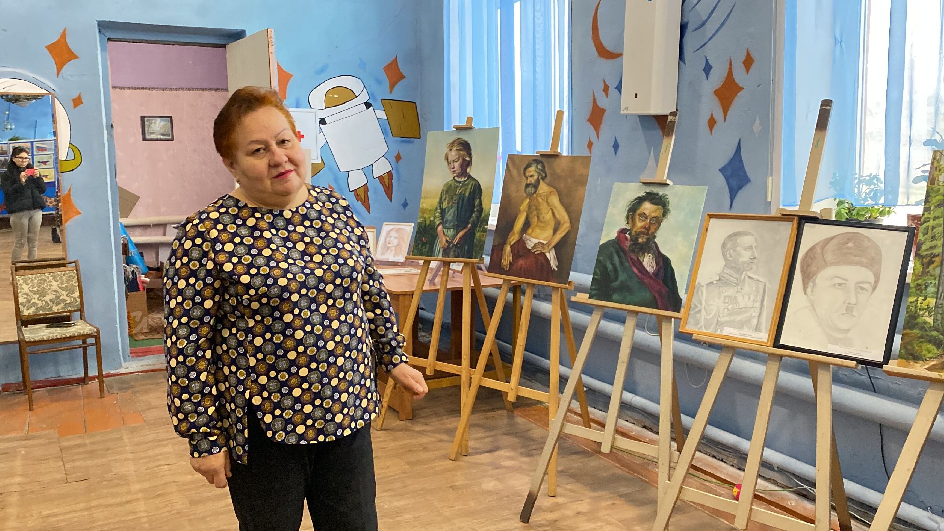 волоколамск, художники, живописцы, выставка, дом культуры, мероприятие, картина, картины,