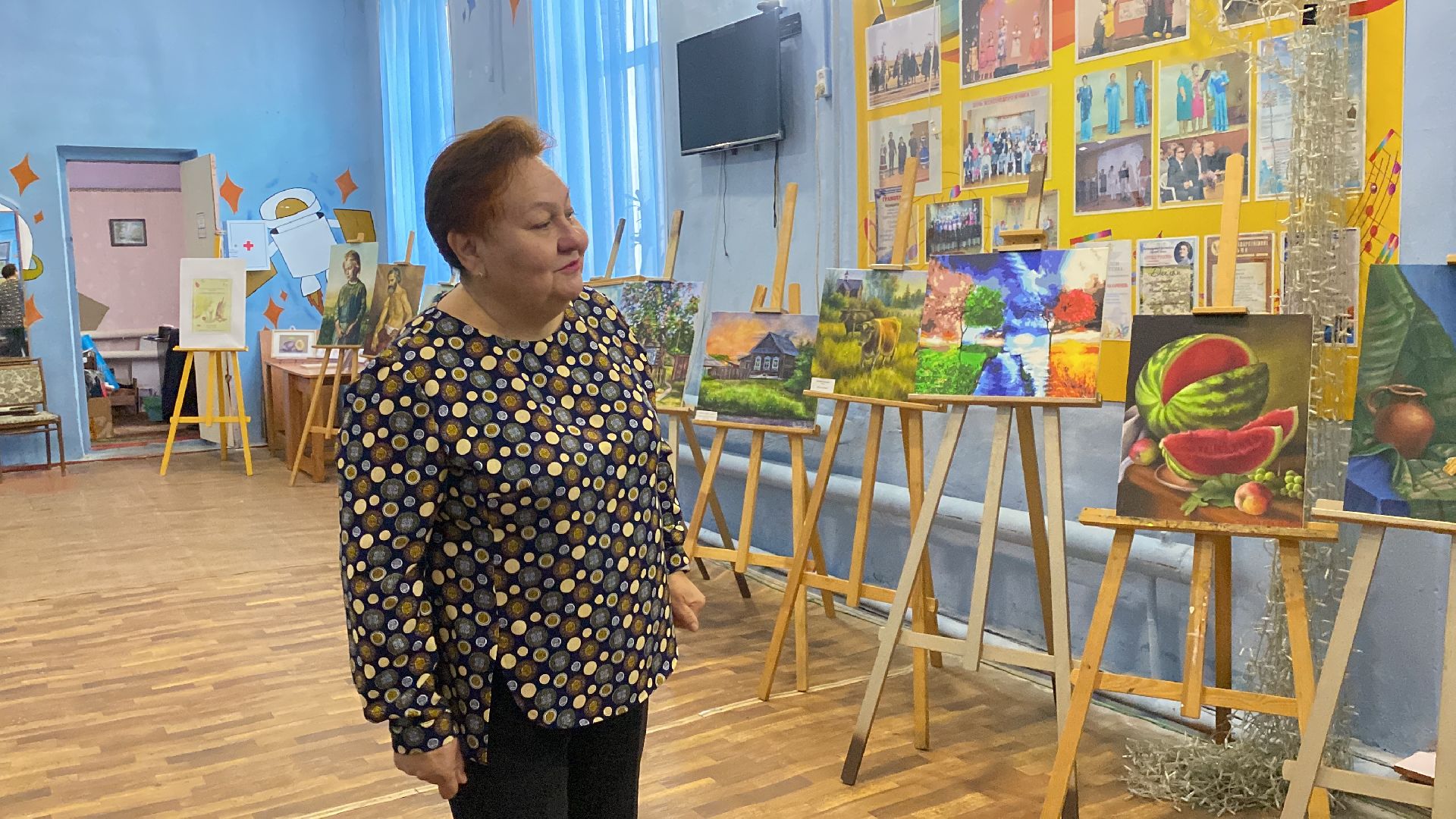 волоколамск, художники, живописцы, выставка, дом культуры, мероприятие, картина, картины,